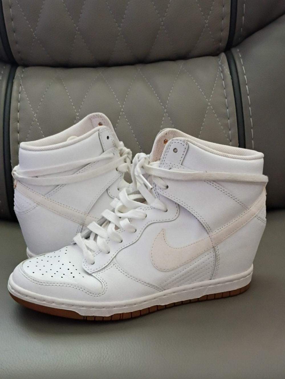 Nike Sky High Dunk Wedge Sneakers (Sz. 7.5)